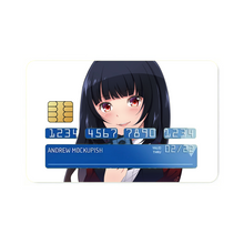 Load image into Gallery viewer, Kakegurui Yumeko Jabami Credit Card Skins (4-in-1 Pack)