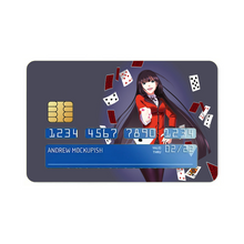 Load image into Gallery viewer, Kakegurui Yumeko Jabami Credit Card Skins (4-in-1 Pack)