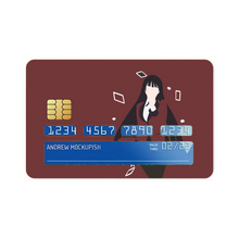 Load image into Gallery viewer, Kakegurui Yumeko Jabami Credit Card Skins (4-in-1 Pack)