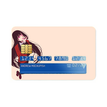 Load image into Gallery viewer, Kakegurui Yumeko Jabami Credit Card Skins (4-in-1 Pack)