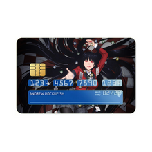 Load image into Gallery viewer, Kakegurui Yumeko Jabami Credit Card Skins (4-in-1 Pack)
