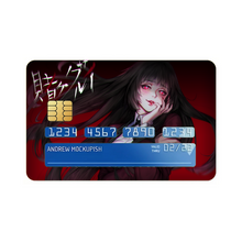 Load image into Gallery viewer, Kakegurui Yumeko Jabami Credit Card Skins (4-in-1 Pack)
