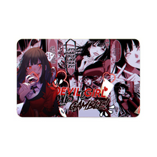 Load image into Gallery viewer, Kakegurui Yumeko Jabami Credit Card Skins (4-in-1 Pack)