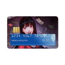 Load image into Gallery viewer, Kakegurui Yumeko Jabami Credit Card Skins (4-in-1 Pack)
