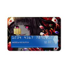 Load image into Gallery viewer, Kakegurui Yumeko Jabami Credit Card Skins (4-in-1 Pack)