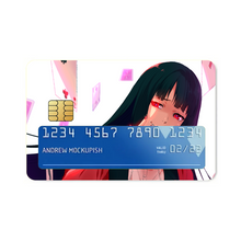 Load image into Gallery viewer, Kakegurui Yumeko Jabami Credit Card Skins (4-in-1 Pack)