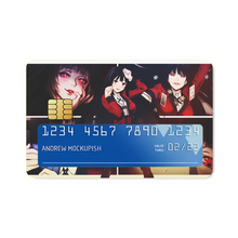 Load image into Gallery viewer, Kakegurui Yumeko Jabami Credit Card Skins (4-in-1 Pack)