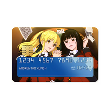 Load image into Gallery viewer, Kakegurui Yumeko Jabami Credit Card Skins (4-in-1 Pack)