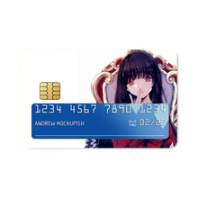 Load image into Gallery viewer, Kakegurui Yumeko Jabami Credit Card Skins (4-in-1 Pack)