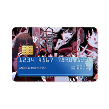 Load image into Gallery viewer, Kakegurui Yumeko Jabami Credit Card Skins (4-in-1 Pack)