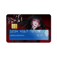Load image into Gallery viewer, Kakegurui Yumeko Jabami Credit Card Skins (4-in-1 Pack)