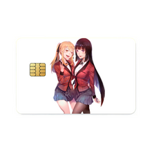 Load image into Gallery viewer, Kakegurui Yumeko Jabami, Mary Saotome Credit Card Skins (4-in-1 Pack)