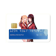 Load image into Gallery viewer, Kakegurui Yumeko Jabami, Mary Saotome Credit Card Skins (4-in-1 Pack)