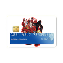 Load image into Gallery viewer, Kakegurui Yumeko Jabami, Mary Saotome, Midari Ikishima, Kirari Momobami, Yumemi Yumemite Credit Card Skins (4-in-1 Pack)
