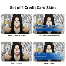 Load image into Gallery viewer, Kakeru Ryūen - Classroom of the Elite Credit Card Skins (4-in-1 Pack)