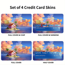 Load image into Gallery viewer, Kami House Credit Card Skins (4-in-1 Pack)