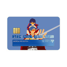 Load image into Gallery viewer, Kamina and Simon Tengen Toppa Gurren Lagann Credit Card Skins (4-in-1 Pack)