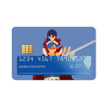 Load image into Gallery viewer, Kamina and Simon Tengen Toppa Gurren Lagann Credit Card Skins (4-in-1 Pack)
