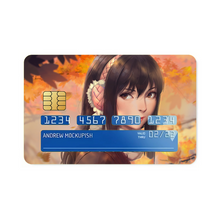 Load image into Gallery viewer, Kana Kimishima Face Credit Card Skins (4-in-1 Pack)