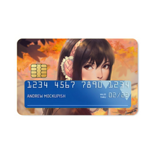 Load image into Gallery viewer, Kana Kimishima Face Credit Card Skins (4-in-1 Pack)