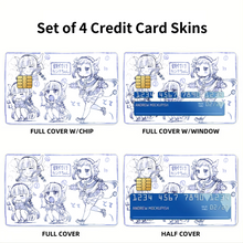 Load image into Gallery viewer, Kanna Kamui Credit Card Skins (4-in-1 Pack)