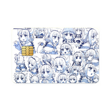 Load image into Gallery viewer, Kanna Kamui Credit Card Skins (4-in-1 Pack)
