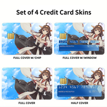 Load image into Gallery viewer, Kantai Collection - Kongou Credit Card Skins (4-in-1 Pack)