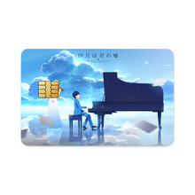 Load image into Gallery viewer, Kaori and Arima Credit Card Skins (4-in-1 Pack)