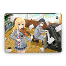 Load image into Gallery viewer, Kaori and Arima Macbook Skin