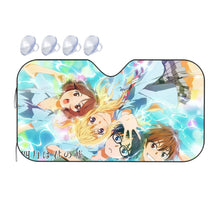 Load image into Gallery viewer, Kaori,Arima,Ryota and Tsubaki Car Sunshade