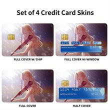 Load image into Gallery viewer, Kaori Miyazono Credit Card Skins (4-in-1 Pack)