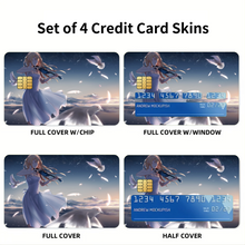 Load image into Gallery viewer, Kaori Miyazono Credit Card Skins (4-in-1 Pack)