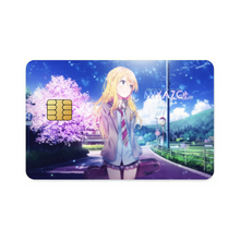 Load image into Gallery viewer, Kaori Miyazono Credit Card Skins (4-in-1 Pack)