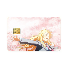 Load image into Gallery viewer, Kaori Miyazono Credit Card Skins (4-in-1 Pack)