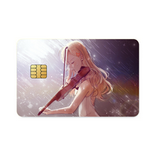 Load image into Gallery viewer, Kaori Miyazono Credit Card Skins (4-in-1 Pack)