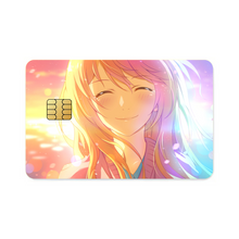 Load image into Gallery viewer, Kaori Miyazono Credit Card Skins (4-in-1 Pack)