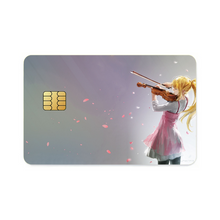 Load image into Gallery viewer, Kaori Miyazono Credit Card Skins (4-in-1 Pack)