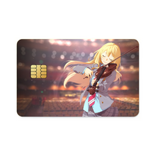 Load image into Gallery viewer, Kaori Miyazono Credit Card Skins (4-in-1 Pack)
