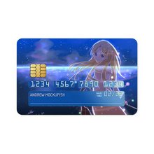 Load image into Gallery viewer, Kaori Miyazono Credit Card Skins (4-in-1 Pack)