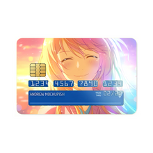Load image into Gallery viewer, Kaori Miyazono Credit Card Skins (4-in-1 Pack)