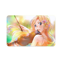 Load image into Gallery viewer, Kaori Miyazono Credit Card Skins (4-in-1 Pack)