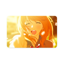 Load image into Gallery viewer, Kaori Miyazono Credit Card Skins (4-in-1 Pack)