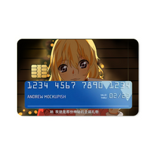 Load image into Gallery viewer, Kaori Miyazono Credit Card Skins (4-in-1 Pack)