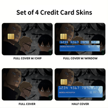 Load image into Gallery viewer, Karasuno´s Crows (Haikyu) Credit Card Skins (4-in-1 Pack)