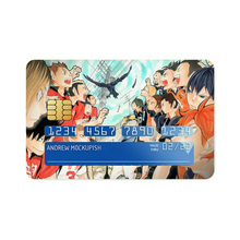 Load image into Gallery viewer, Karasuno VS Nekoma Credit Card Skins (4-in-1 Pack)
