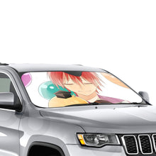 Load image into Gallery viewer, Karma Akabane and Koro-sensei Car Sunshade