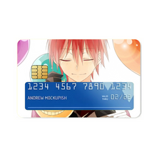 Load image into Gallery viewer, Karma Akabane and Koro-sensei Credit Card Skins (4-in-1 Pack)