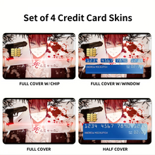 Load image into Gallery viewer, Karma Akabane Credit Card Skins (4-in-1 Pack)