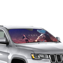 Load image into Gallery viewer, Karma Akabane VS Nagisa Shiota fight Car Sunshade