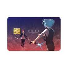 Load image into Gallery viewer, Karma Akabane VS Nagisa Shiota fight Credit Card Skins (4-in-1 Pack)